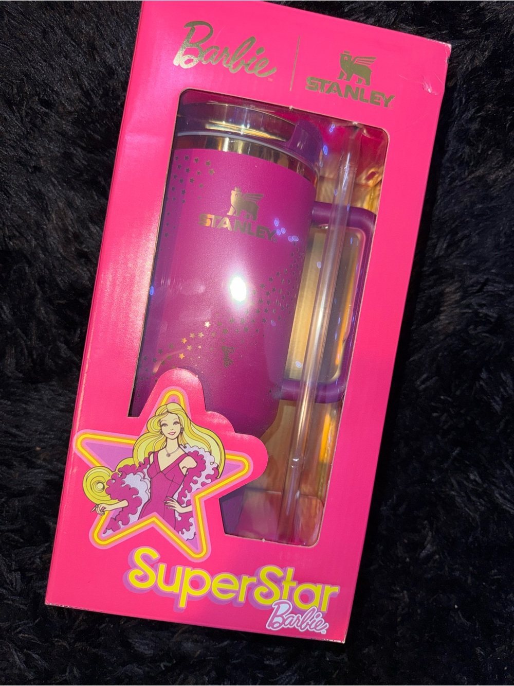 Stanley 40oz Barbie SuperStar